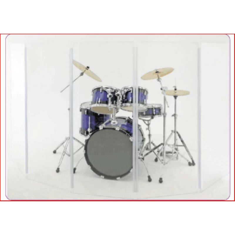 APEXTONE DRUM SHIELD Schermo Barriera Antirumore Cabina