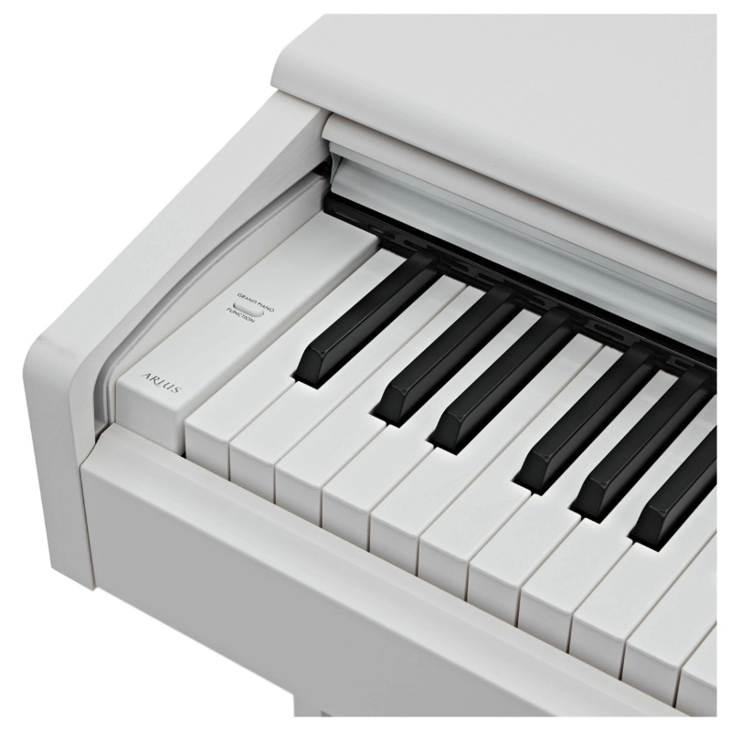 Yamaha YDP105WH Pianoforte Digitale 88 Tasti Pesati con Mobile Bianco Satinato