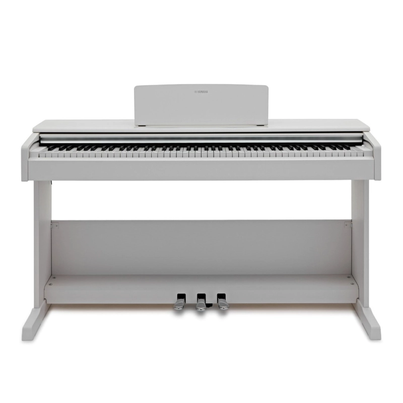 Yamaha YDP105WH Pianoforte Digitale 88 Tasti Pesati con Mobile Bianco Satinato