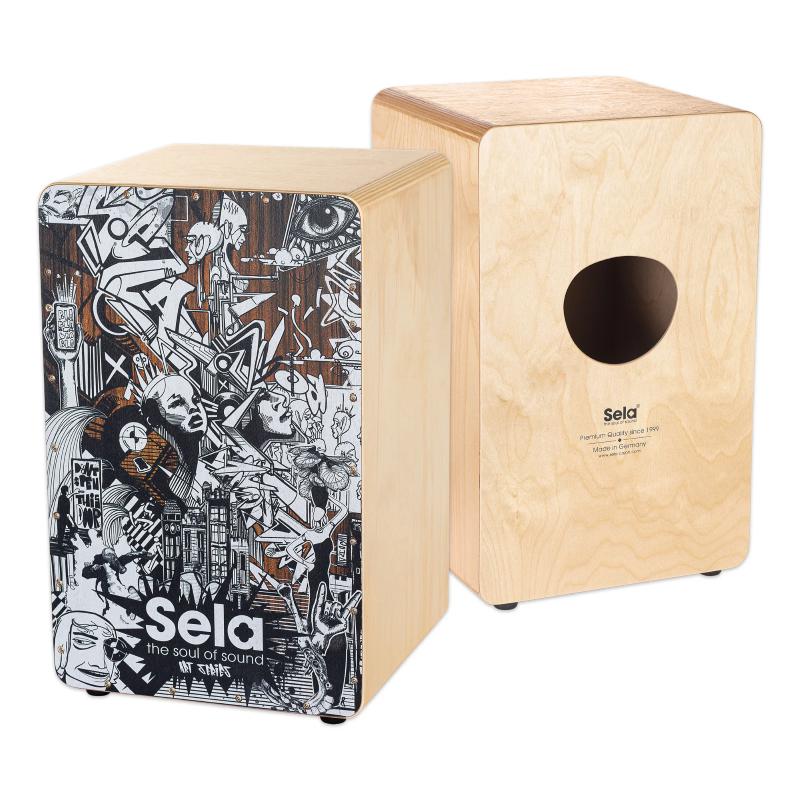 SELA SE173 Cajon Art Series Sketch