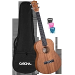 Cascha HH-2243 Baritone Ukulele Mahogany (incl. Bag padded, 3 Picks)