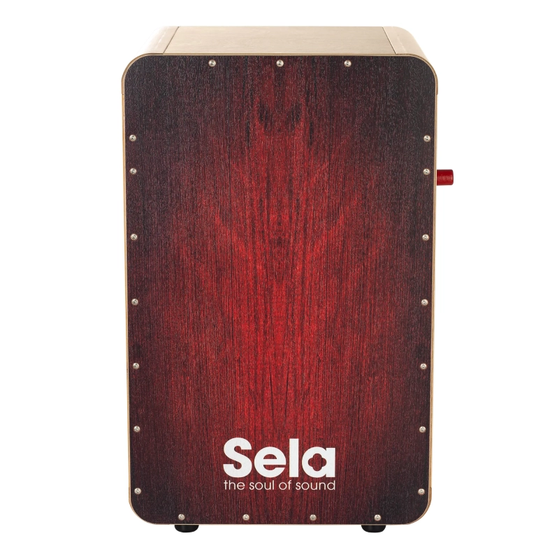 Sela SE-043 Cajon CaSela Pro Red Dragon Meccanismo Snare On/Off!