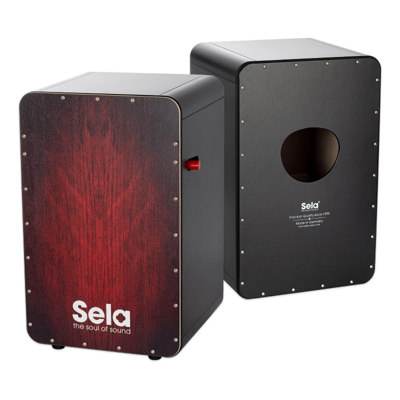 Sela SE-047 Cajon CaSela Black Pro Red Dragon meccanismo On/Off