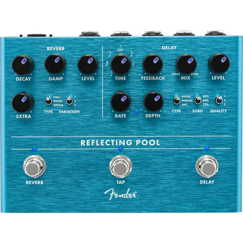 Fender Reflecting Pool® Delay & Reverb Pedals