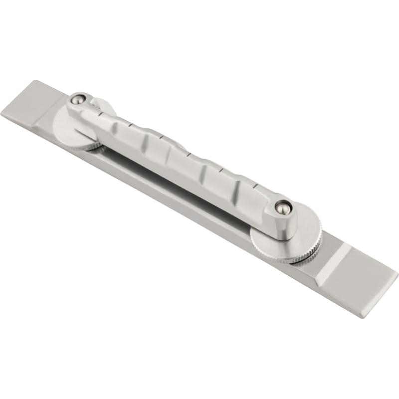 Bigsby® Conventional Bridge Assembly, Plain G, Polished Aluminum