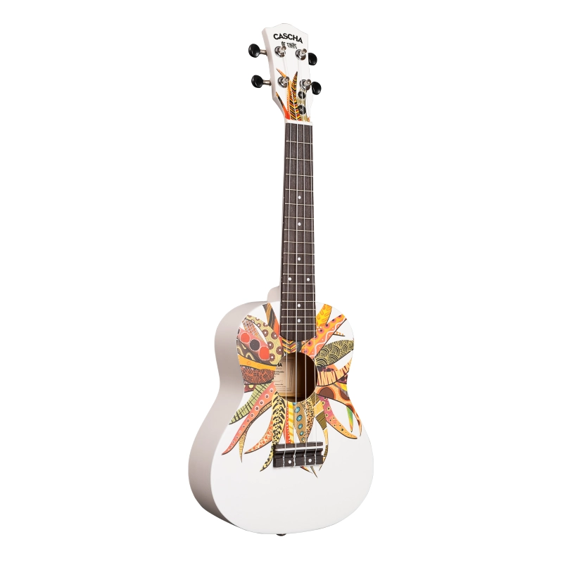 Cascha CULC-DC Concert Ukulele Linden Dreamcatcher (incl. Bag, 3 Picks)