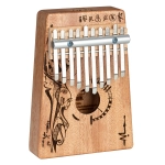 Sela SE-255 Art Series Kalimba 10 Peaceful Mind