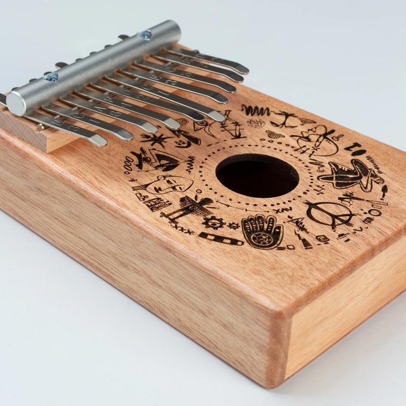 Sela SE-257 Art Series Kalimba 10 Free Spirit