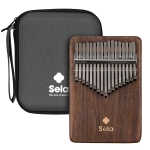 Sela SEKL17WS Sela Kalimba 17 Black Walnut Solid