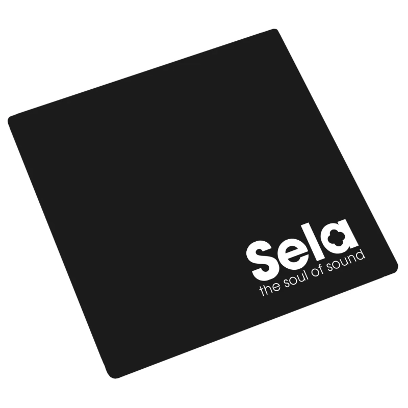 Sela SE-006 Cajon Pad Black (10,2" x 10,2")