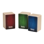 Sela SE-108 Mini Cajon Shaker Set (Soft, Medium, Hard)