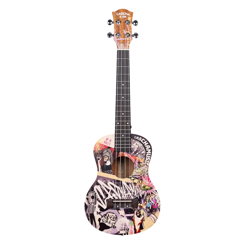 Cascha HH-2608 Tenor Ukulele Art Series Urban