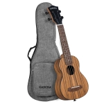 Cascha CUSZW1 Soprano Ukulele Zebra Wood