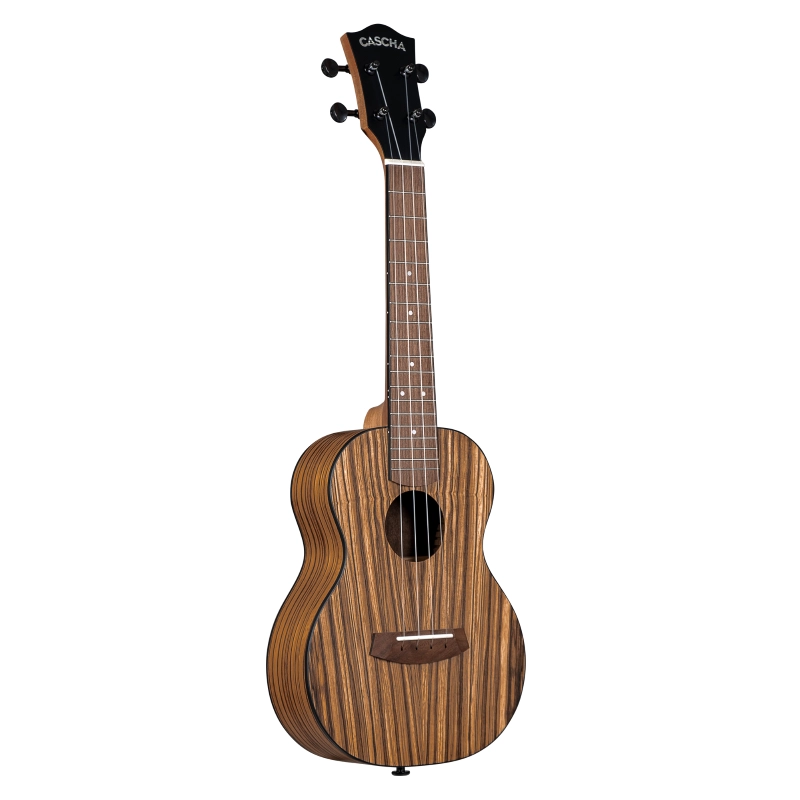 Cascha CUCZW1 Concert Ukulele Zebra Wood