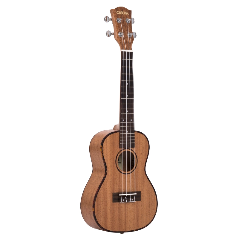 Cascha HH-2035 Concert Ukulele Mahogany (incl. Bag padded, 3 Picks)