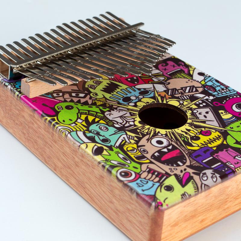 Sela SE-254 Art Series Kalimba 17 Little Monster