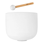 Sela SECF13D 13" Crystal Singing Bowl Set Frosted 440Hz D