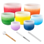 Sela SECCU-SET Crystal Singing Bowl Chakra Set 432 Hz