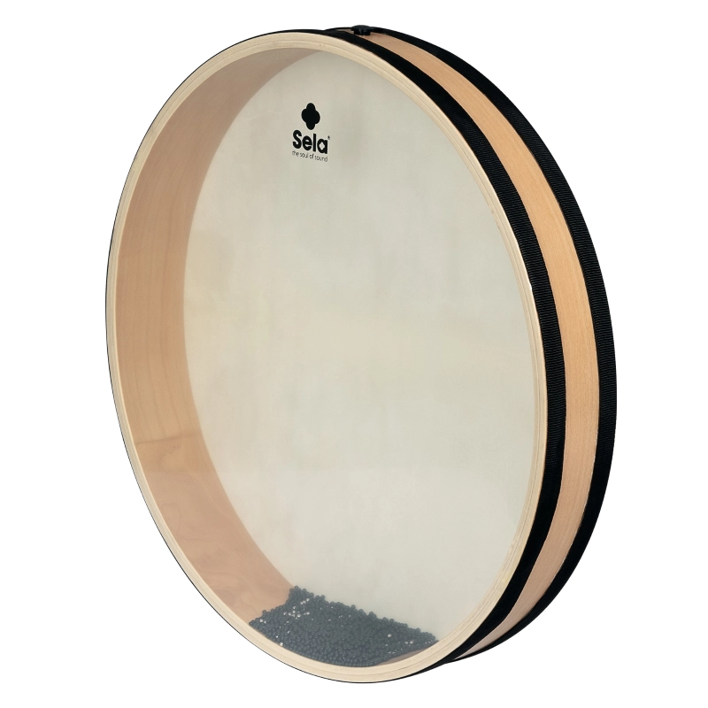 Sela SEOD40 Ocean Drum 40 cm (16"), Wooden Frame with Natural Skin