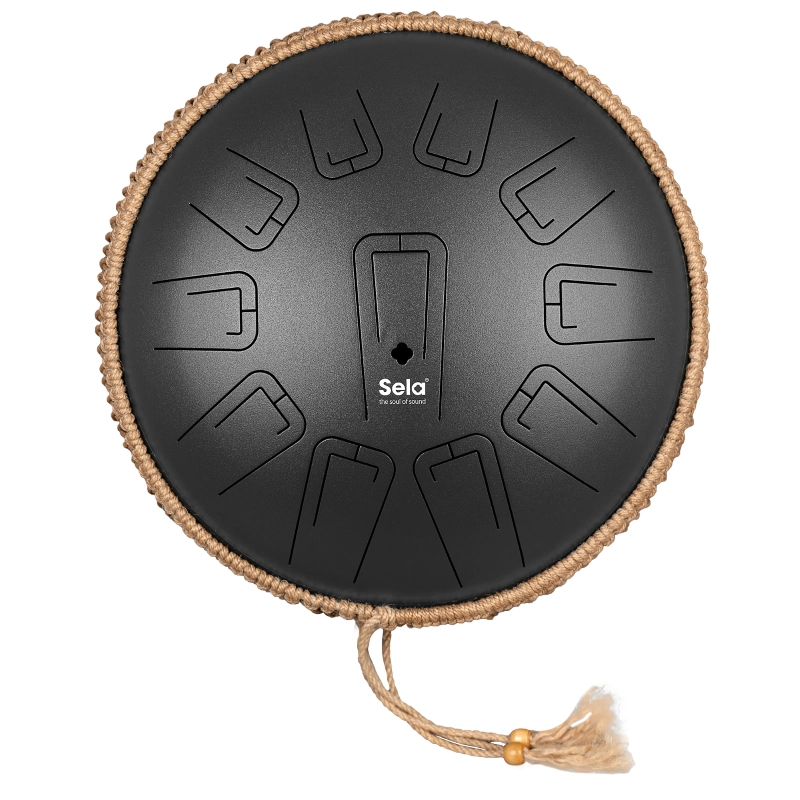 Sela SETD13U1 Unity Tongue Drum 13" C Minor Black 432 Hz