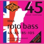 ROTOSOUND RB45 ROTO BASS MUTA NICKEL ON STEEL 45-105