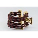 SCV Sonus Divinus Legatura per Sax Baritono e Clarinetto Basso Brass Rossa