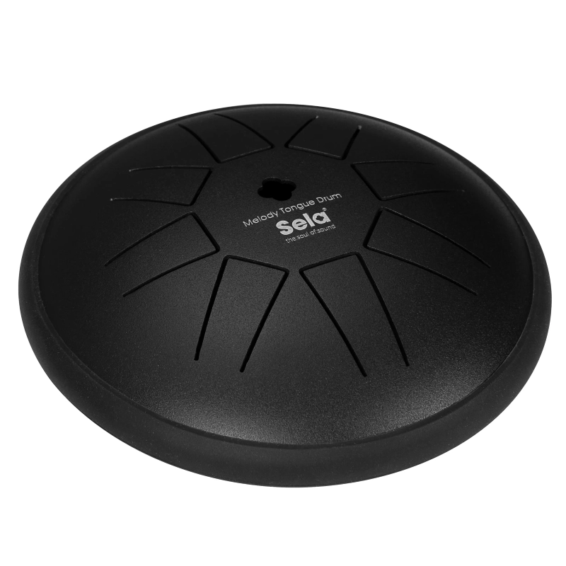 Sela SE360 Hand Pan 8 note 6"C Major Black, 8 note