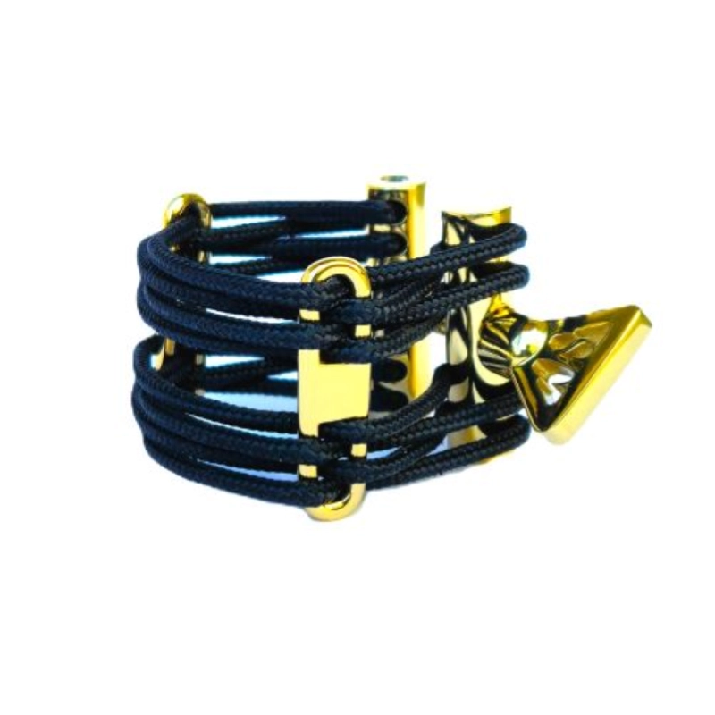 SCV Sonus Divinus Legatura per Sax Tenore Brass Nera