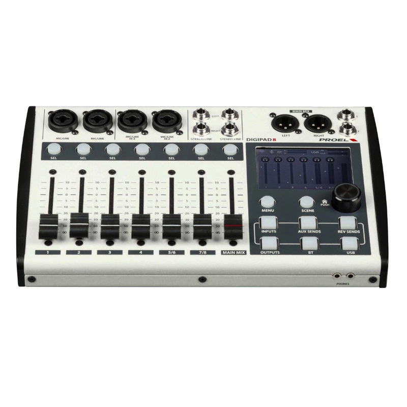 Proel DIGIPAD8 Mixer Digitale 8 Canali