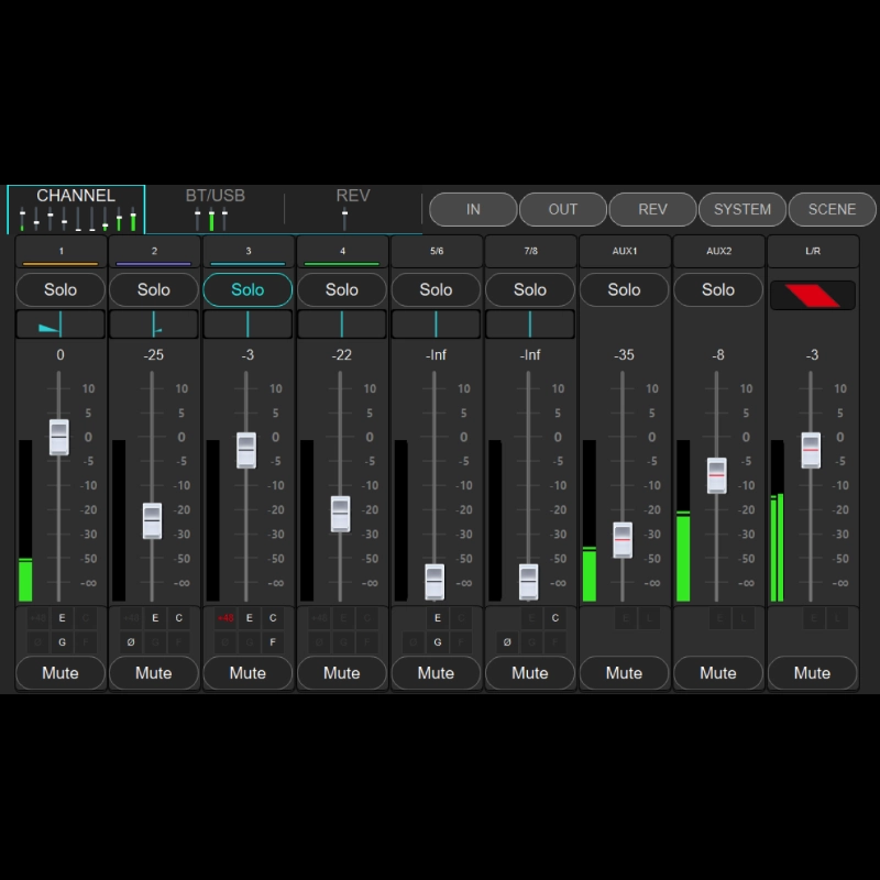 Proel DIGIPAD8 Mixer Digitale 8 Canali