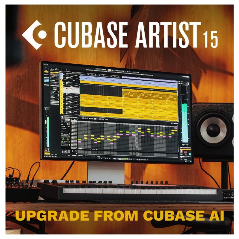 Steinberg Cubase ARTIST 15 Upgrade From AI 12-15 Software