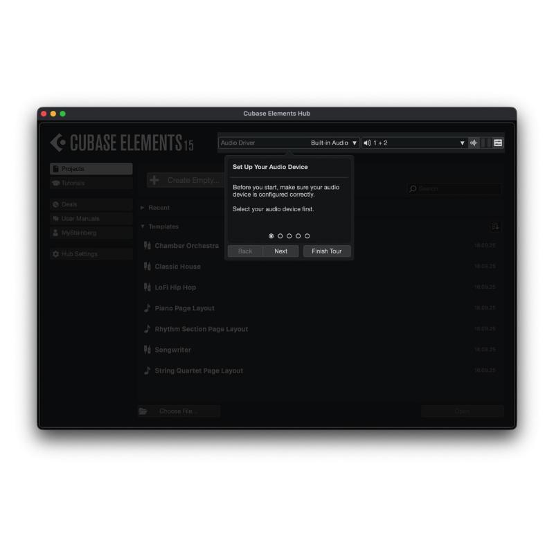 Steinberg Cubase ELEMENTS 15 Educational Software