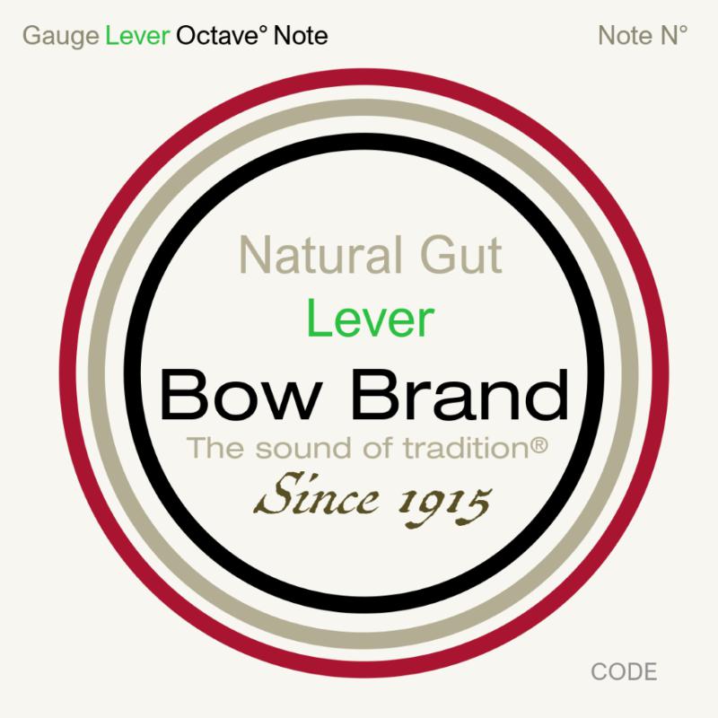 BOW BRAND ORIGINAL CORDE PER ARPA CELTICA Budello - prima ottava 03 DO