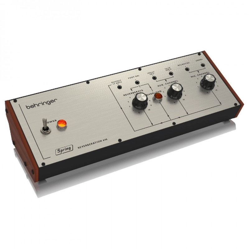 Behringer Spring Reverberation 646 Riverbero a Molle con Circuito di Overloadin Formato Eurorack