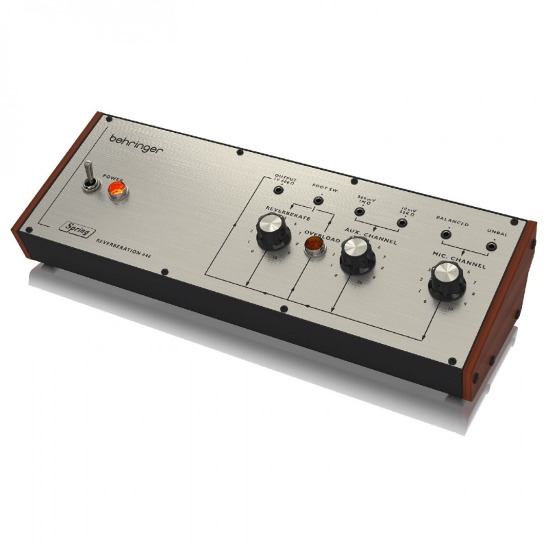 Behringer Spring Reverberation 646 Riverbero a Molle con Circuito di Overloadin Formato Eurorack