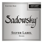 Sadowsky SAC STR SBCN 45B Corde per Basso Elettrico 5 Corde 045-130 Nickel