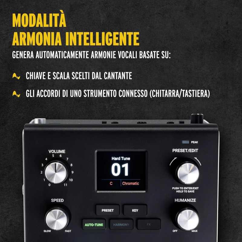 HeadRush VX5 Effetto a Pedale con AutoTune