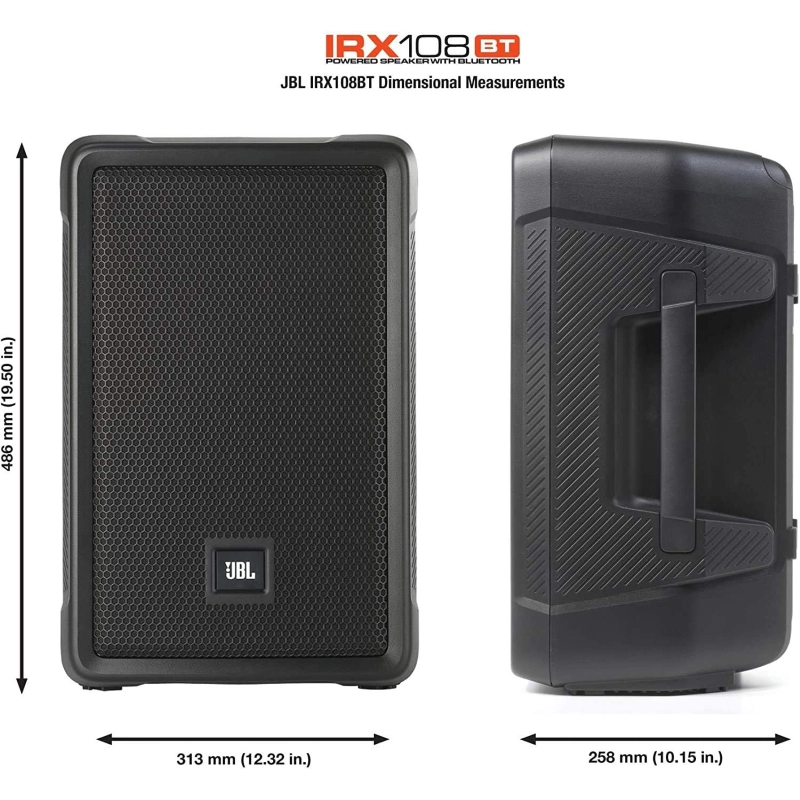 JBL IRX108BT Diffusore Attivo Bluetooth 1000W
