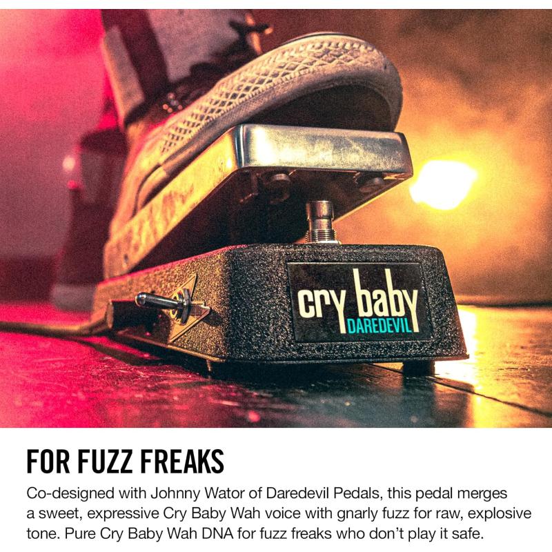 Dunlop DD95FW Cry Baby Daredevil Fuzz Wah