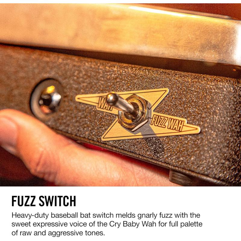 Dunlop DD95FW Cry Baby Daredevil Fuzz Wah