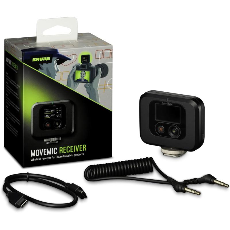 Shure MoveMic Receiver Bluetooth Doppio Ricevitore