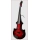 Zeta JV45 Flame Top, Jazz Fusion Imbus violino elettrico 5 corde Trans Red