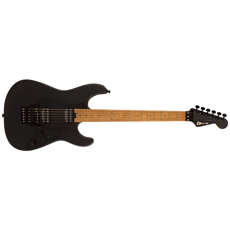 Charvel Pro-Mod Plus So-Cal® Style 1 HH FR CM, Caramelized Maple Fingerboard, Scorched Earth