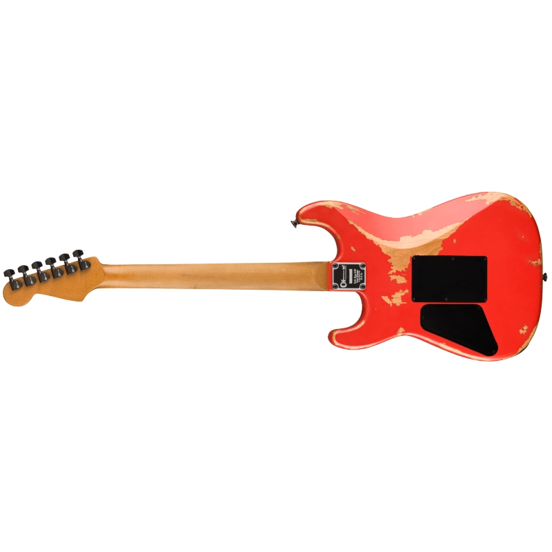 Charvel Pro-Mod Relic San Dimas® Style 1 HH FR PF, Pau Ferro Fingerboard, Weathered Orange