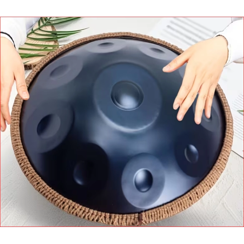 Hand Pan OYSTER 12 note RE minore cm.49 Hz432, Caisa, Metal Drum, Hang