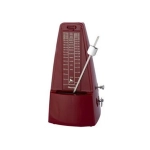 Metronomo SA1744R Piramidale Plastica Rosso con Suoneria