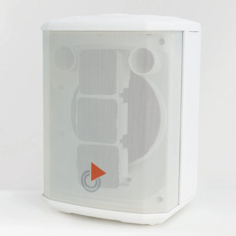 Bespeco Noma 6 Speaker Portatile a Batteria 6.5" 400W Bluetooth Bianca