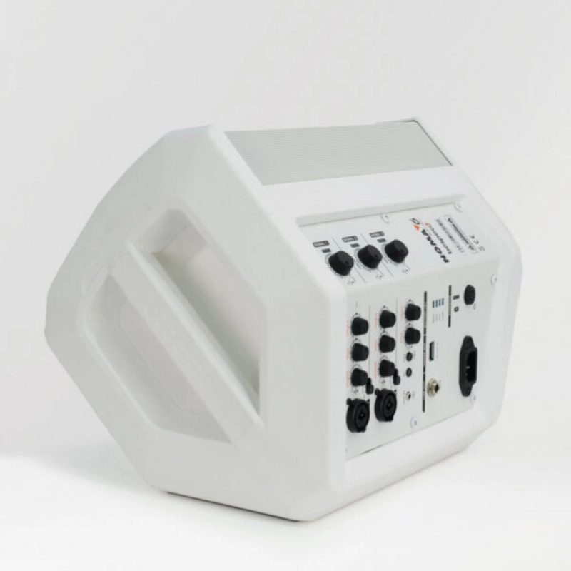 Bespeco Noma 6 Speaker Portatile a Batteria 6.5" 400W Bluetooth Bianca