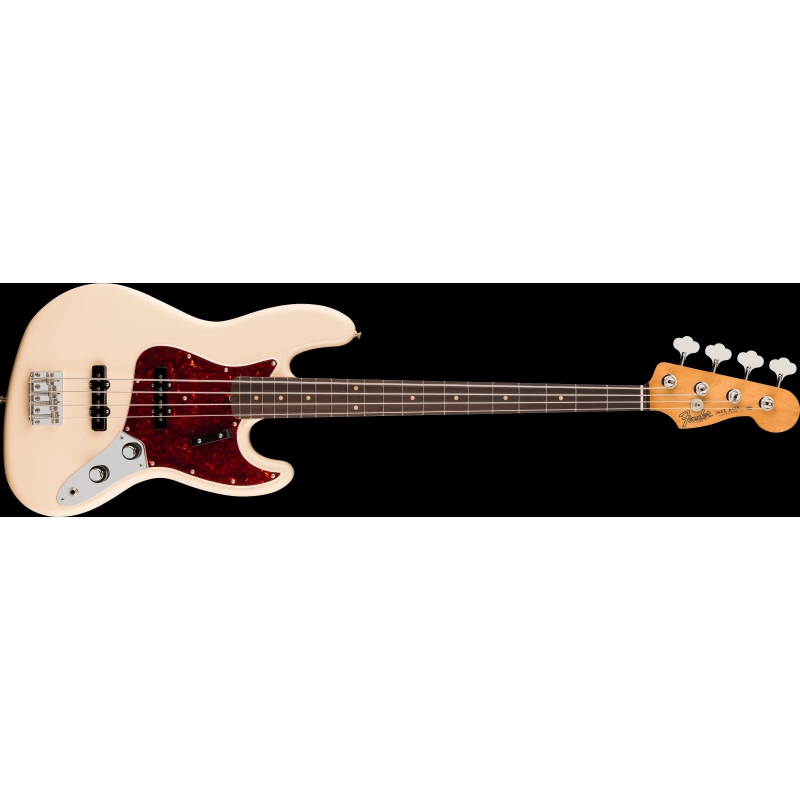 Fender Vintera® III Early '60s Jazz Bass®, Rosewood Fingerboard, Olympic White 0149360305