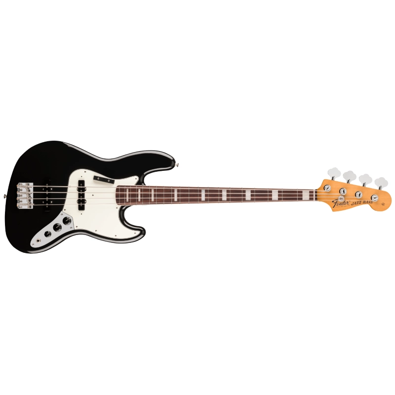 Fender Vintera® III Early '70s Jazz Bass®, Rosewood Fingerboard, Black 0149370306